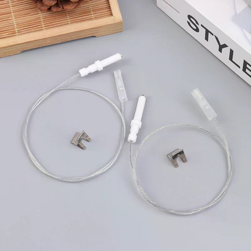 Gas Cooktop Igniter Electrode Spark Plug with Wire 35mm/40mm Stove Igniter Part PLUSH