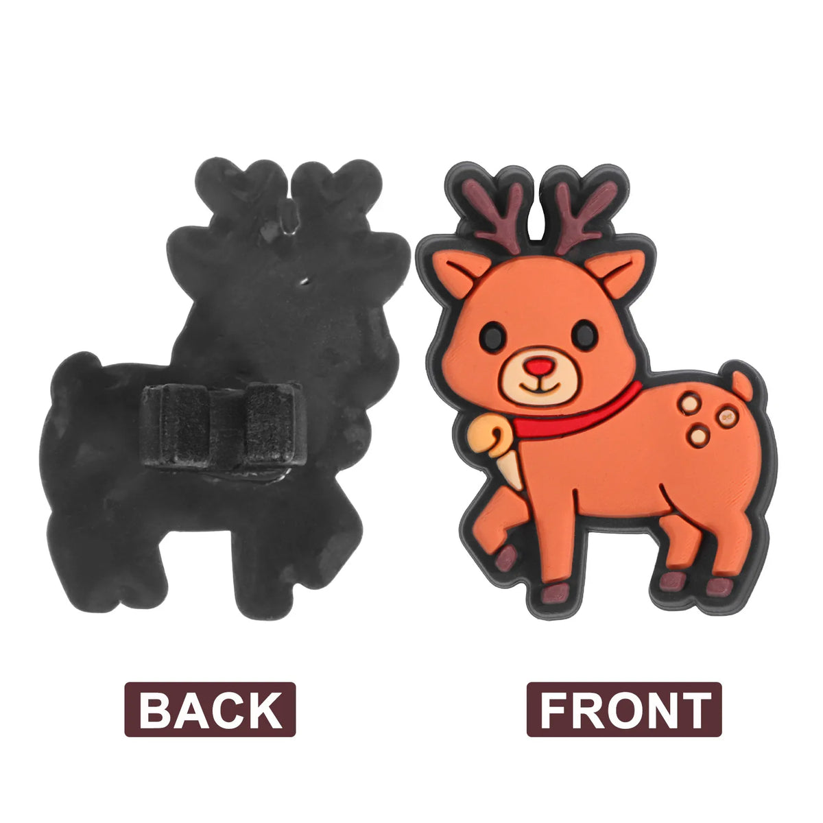 20pcs Christmas Reindeer Pencil Clip Toppers | Classroom Prizes Pencil Clip Toppers PLUSH