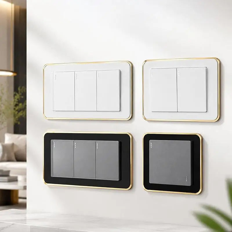 Acrylic Dustproof Switch & Socket Protective Cover Switch Protective Cover PLUSH