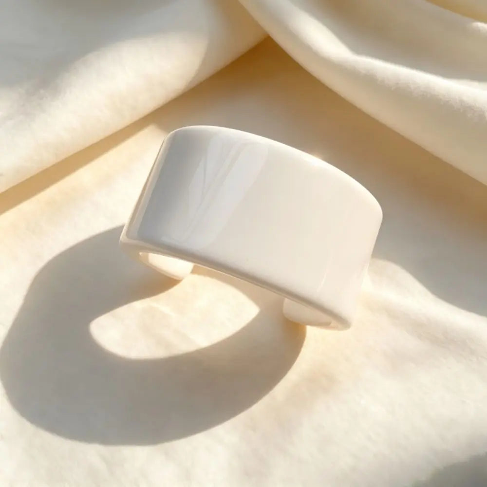 Transparent Resin Open Bangle Bracelet for Women | Cuff Resin Bangle Bracelet PLUSH