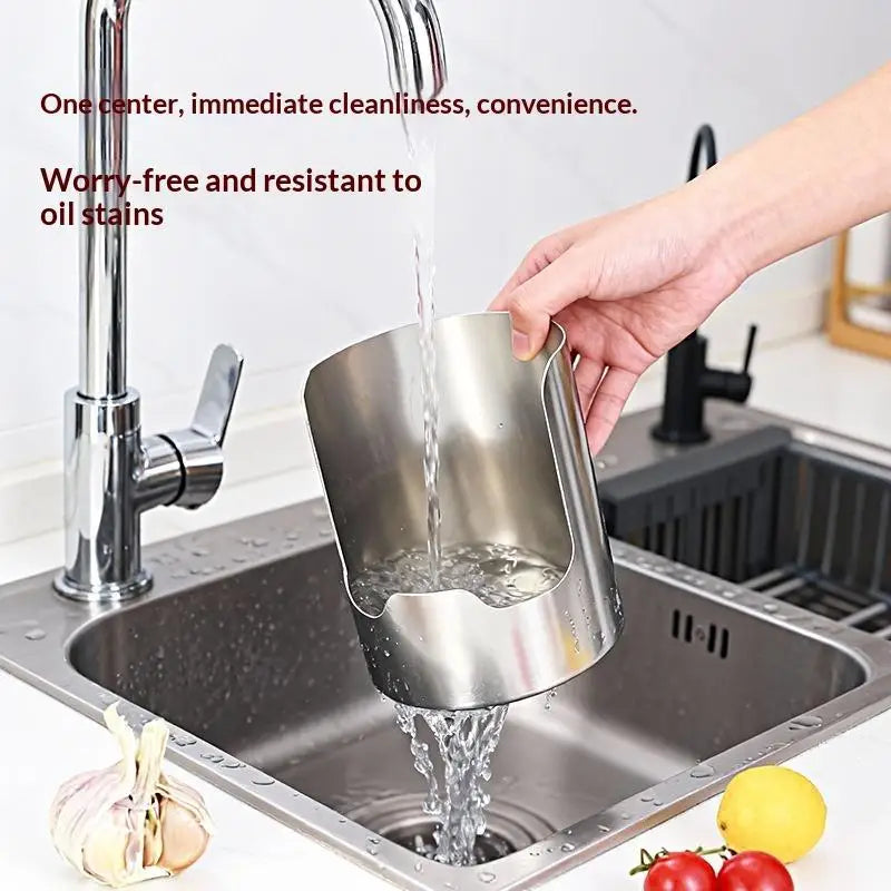 Stainless Steel Spoon & Spatula Holder – 2-in-1 Utensil Rack Utensil Holder Rack PLUSH