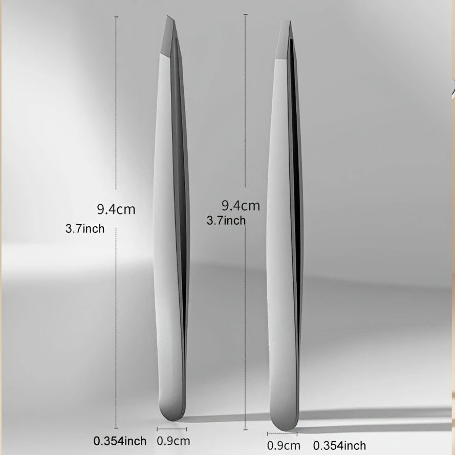 Ouriner Precision Stainless Steel Eyebrow Tweezers Set Eyebrow Tweezers PLUSH