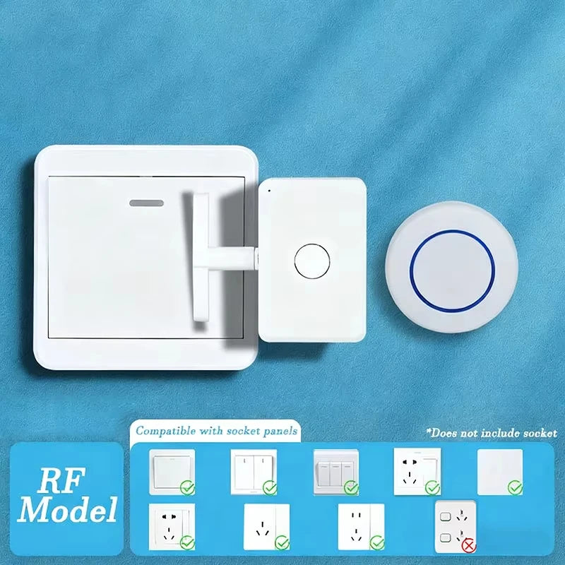 Wireless Smart Button Pusher – USB Rechargeable Remote Switch Smart Switch Robot PLUSH Round button switch CHINA