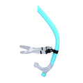 Silicone Swim Training Snorkel – Detachable Waterproof Breathing Tube Swim Training Snorkel PLUSH Green