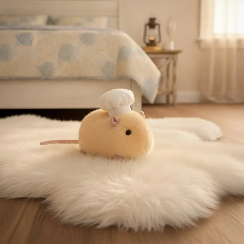 Fluffy Kawaii Hamster Plush Toy – Cute Soft Stuffed Animal Stuffed Plush Toy PLUSH