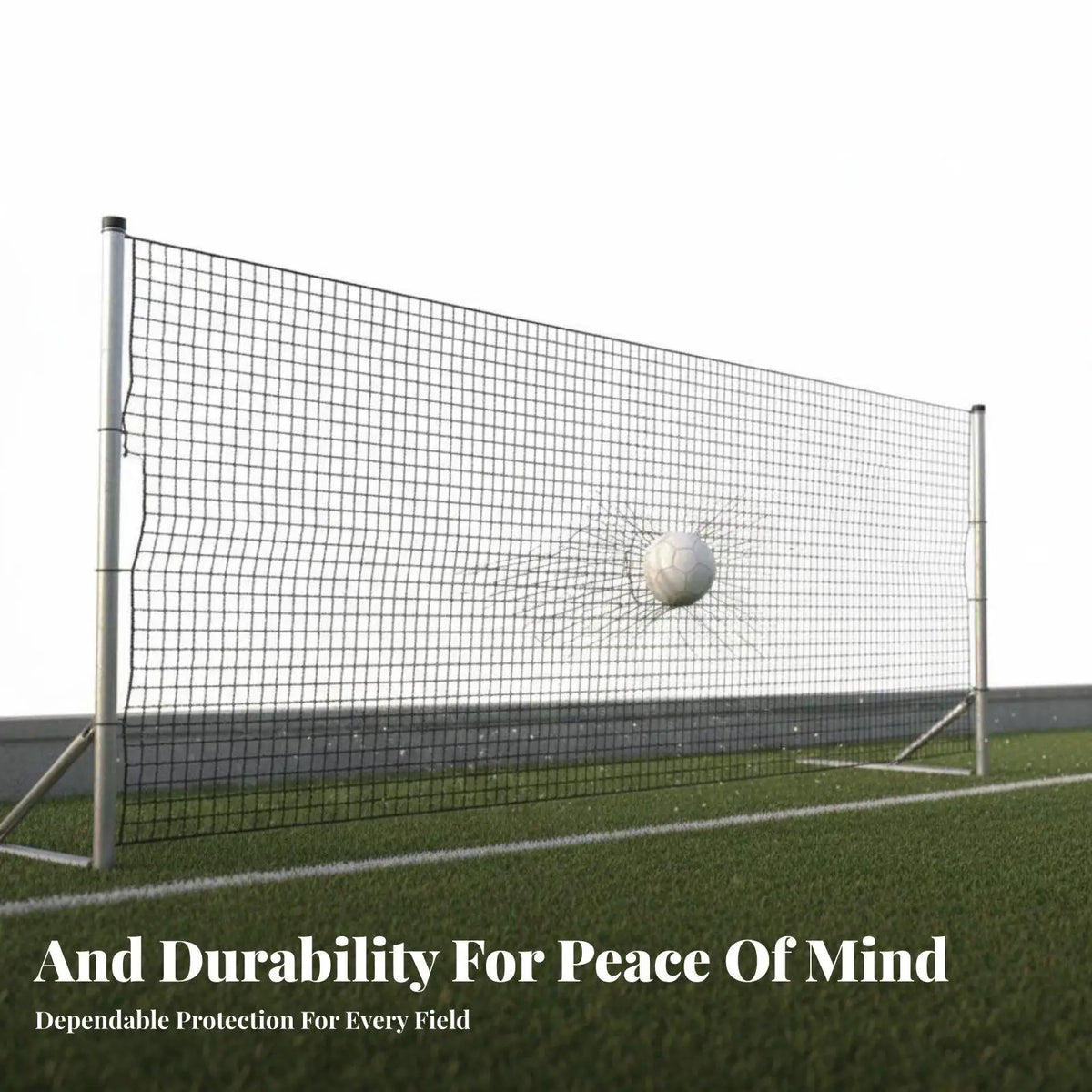 Football Training Barrier Net – Garden Soccer Backstop Net Soccer Training Net PLUSH