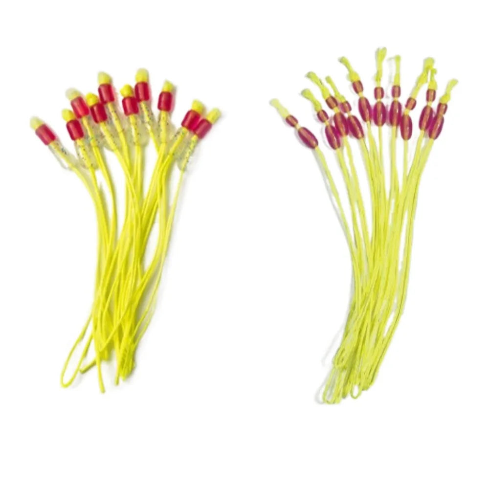 50pcs PE Fly Fishing Loop Connectors Pole Tip – Sizes 2#–12# Fishing Line Connectors PLUSH