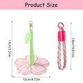 Portable Wrist Yarn Holder – Bamboo 3D Flower Organizer Yarn Holder PLUSH 1PC