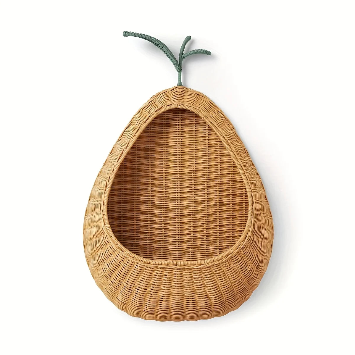 Rustic Handwoven Apple Wall Basket – Natural Vine Home Organizer Wall Storage Basket PLUSH Sydney