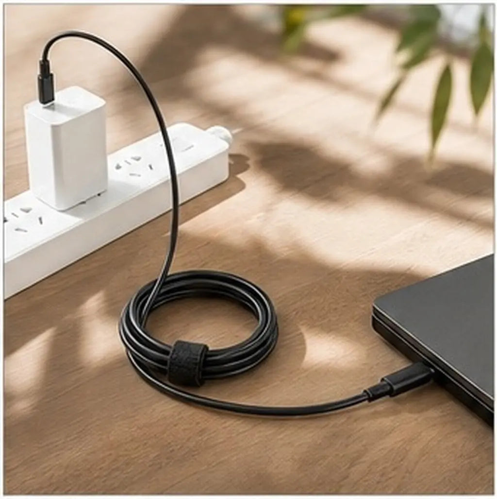 Foxnovo USB-C to DC 8x1.7mm 9V Charging Cable Adapter USB-C Power Adapter Cable PLUSH Default Title