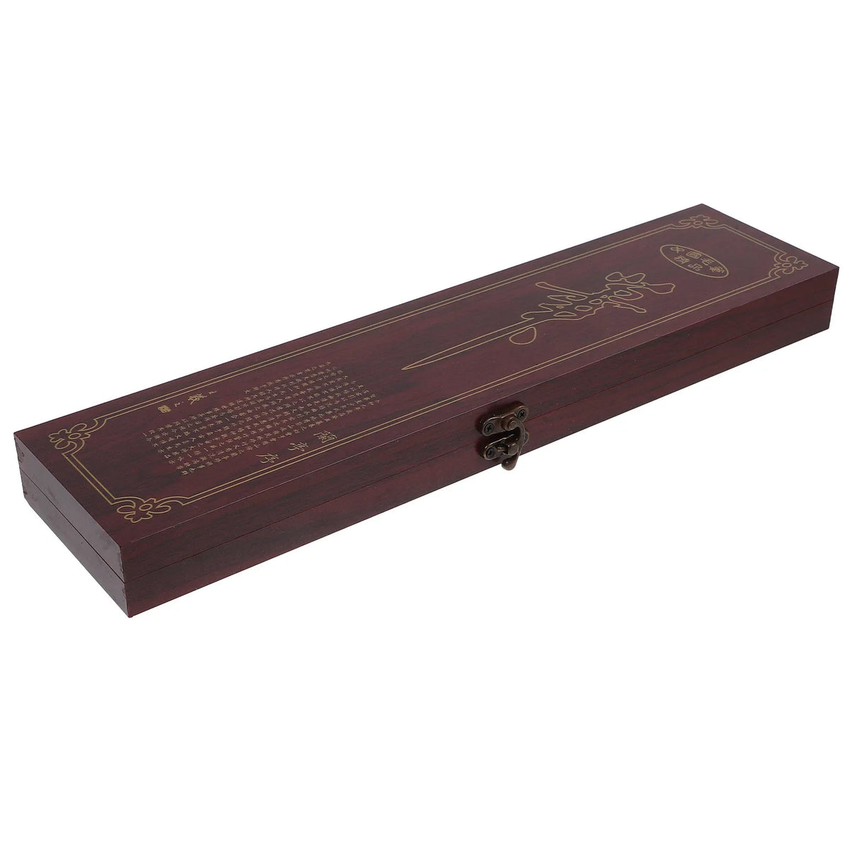 Wooden Calligraphy Brush Storage Box – Chinese Style Organizer Brush Storage Box PLUSH Default Title