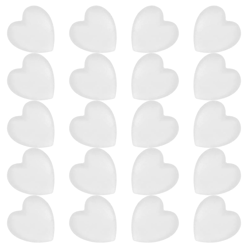 Silicone Glasses Ear Grips 10pcs – Heart Anti-Slip Cushions Eyeglass Ear Grips PLUSH Default Title
