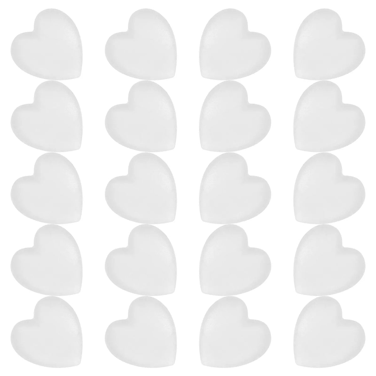 Silicone Glasses Ear Grips 10pcs – Heart Anti-Slip Cushions Eyeglass Ear Grips PLUSH Default Title