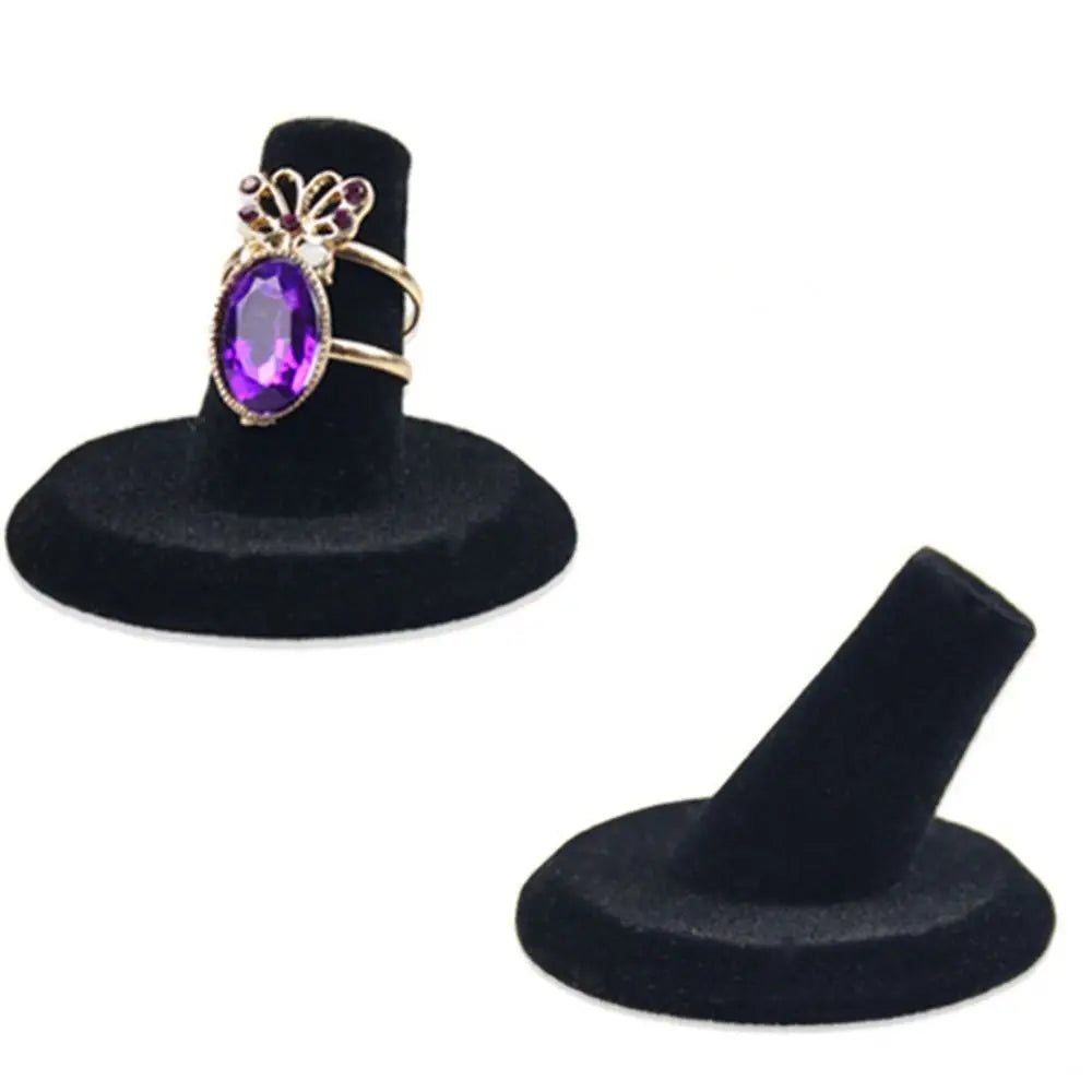 Velvet Ring Display Stand – Multi-Style Jewelry Holder Jewelry Display Stand PLUSH