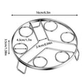 Stainless Steel Egg Steamer Rack Trivet – Multi-Use Stand Steamer Rack Trivet PLUSH 1PC