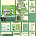 Panda Stationery Gift Set – Large Pencil Case & School Supplies Stationery Gift Set PLUSH Random pattern