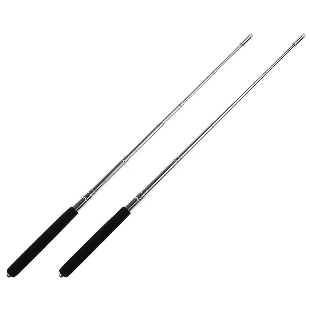 2-Pack Telescoping Teacher Pointer Stick – Stainless Steel Telescoping Pointer Stick PLUSH