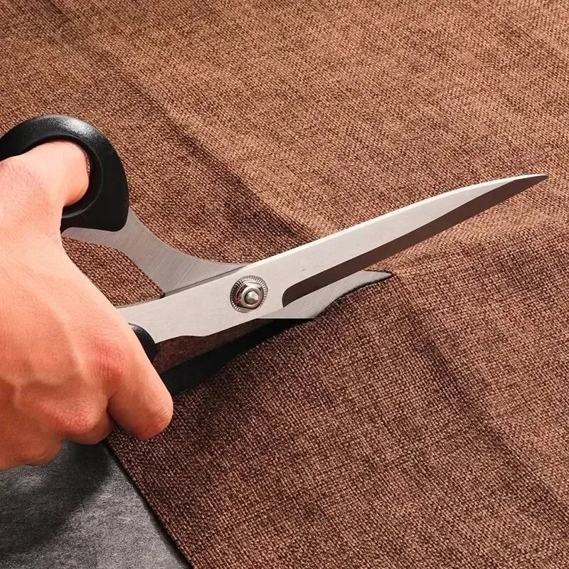 Stainless Steel Tailor's Scissors 8" & 10" | Fabric Shears Tailor's Scissors PLUSH