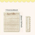 Colorful Wooden Multiplication Board Math Toy for Kids Educational Math Toy PLUSH style 11