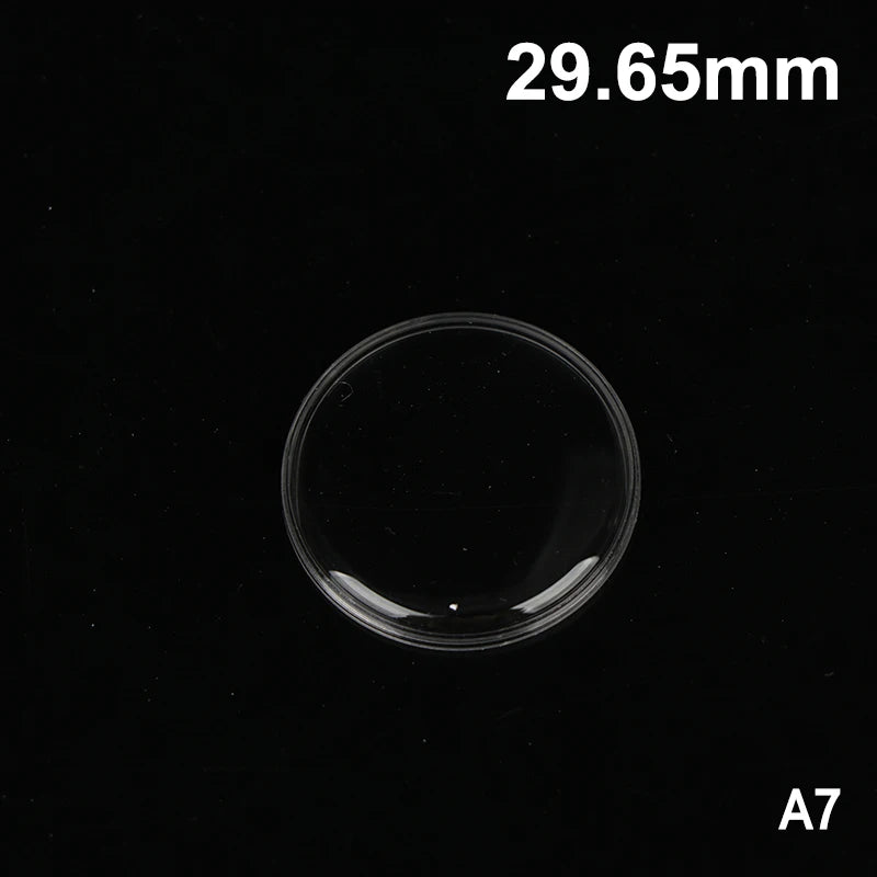 28mm–32.2mm Acrylic Watch Crystal Lens – Mirror Finish Cover Watch Crystal Lens PLUSH A7