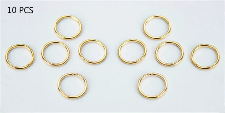 Alloy Shell Dreadlock Beads Hair Cuffs Rings & Clips – 5-10pcs Dreadlock Hair Beads PLUSH 10 pcs NO.41