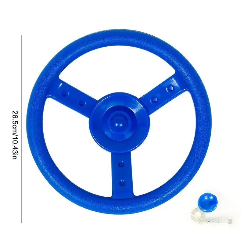 Swing Set Steering Wheel – Kids Playground Accessory Swing Set Accessory PLUSH