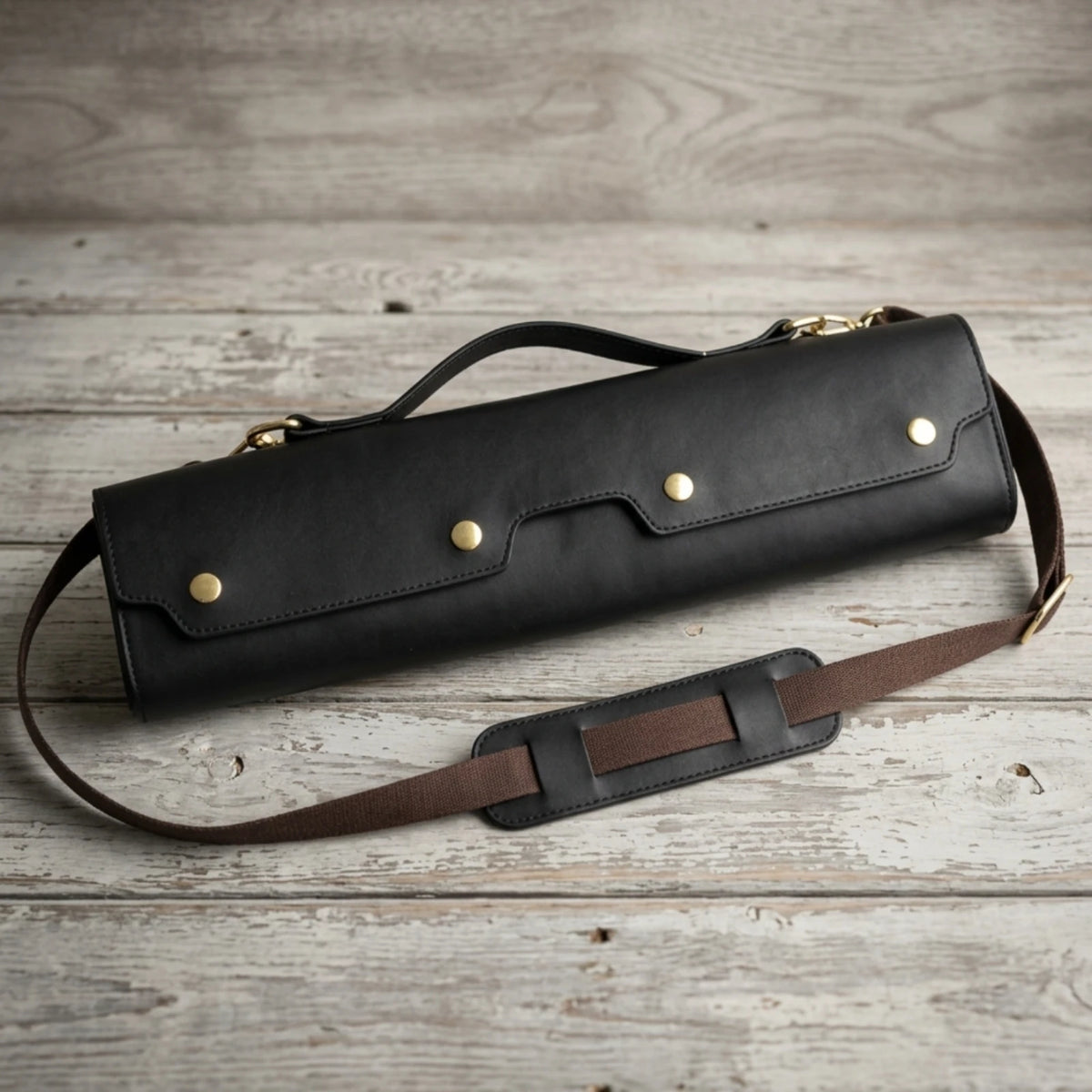 Slim Flute Bag with Shoulder Strap – Water Resistant Case Instrument Carrying Bag PLUSH