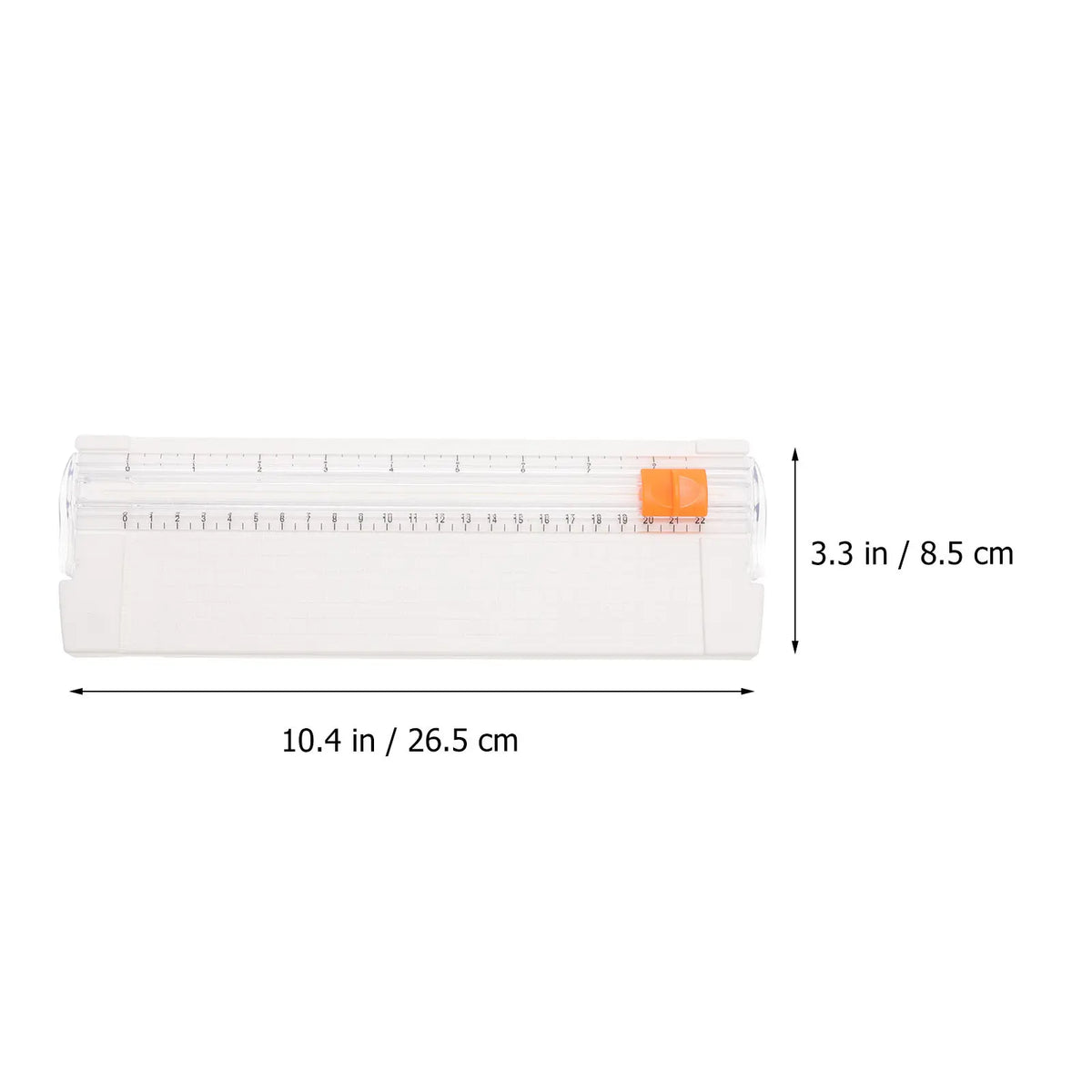 Mini Safety Paper Cutter Trimmer – Portable Cutting Board Paper Trimmer Cutter PLUSH