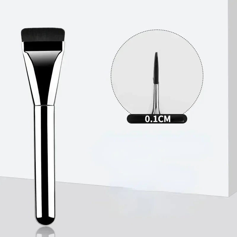 Ultra Thin Flat Foundation Brush – Contour & Blending Brush Makeup Brush PLUSH
