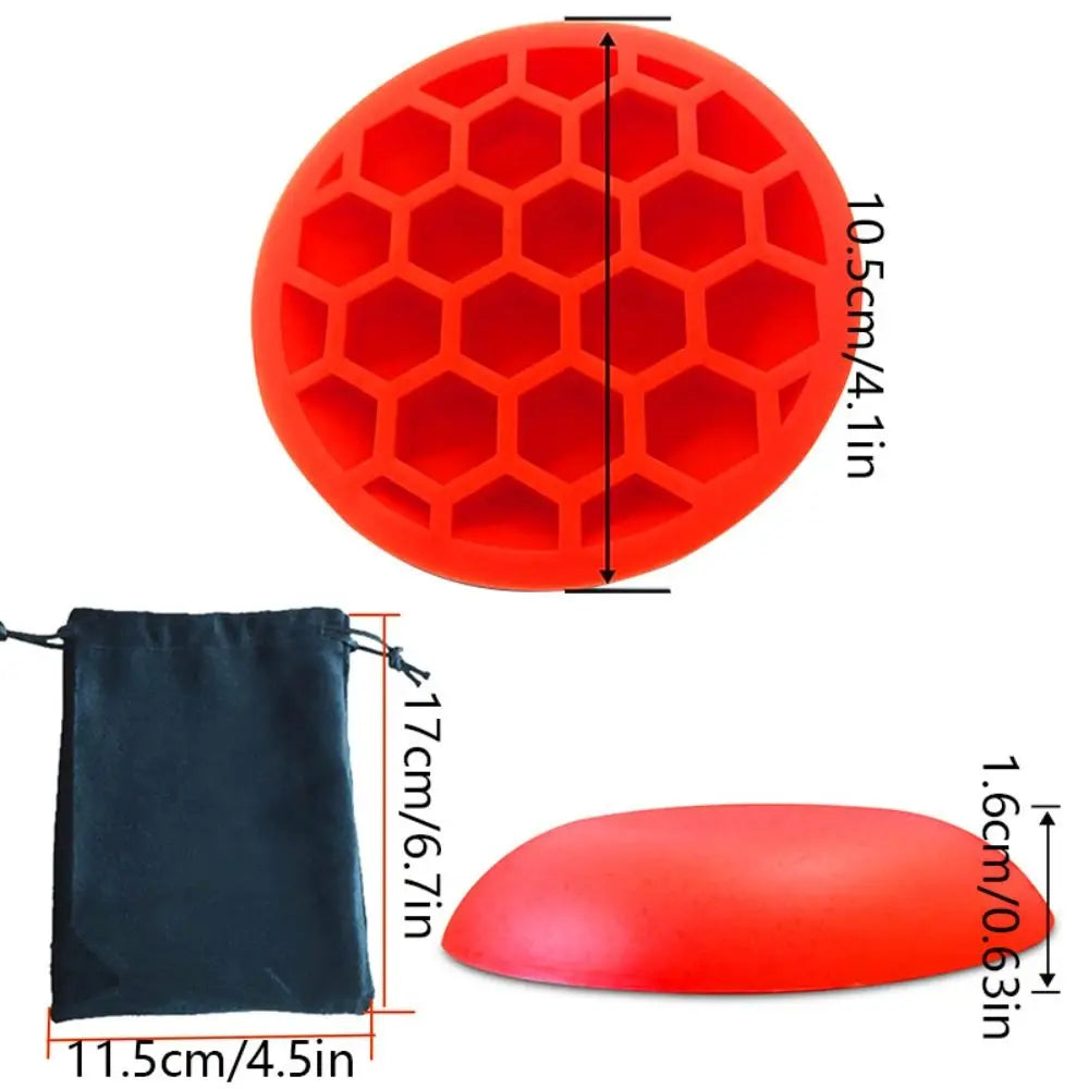 Rubber Golf Swing Force Plates – Balance & Posture Training Aid Golf Training Aid PLUSH