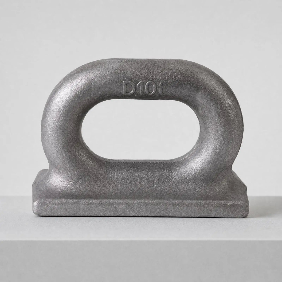 Marine Weldable D-Shape Oval Eye Plate | Flat Base Rigging Weldable Eye Plate PLUSH