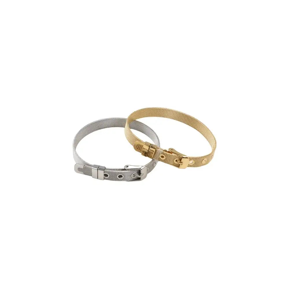Titanium Steel Mesh Bracelet – Hip Hop Korean Style Unisex Fashion Bracelet PLUSH