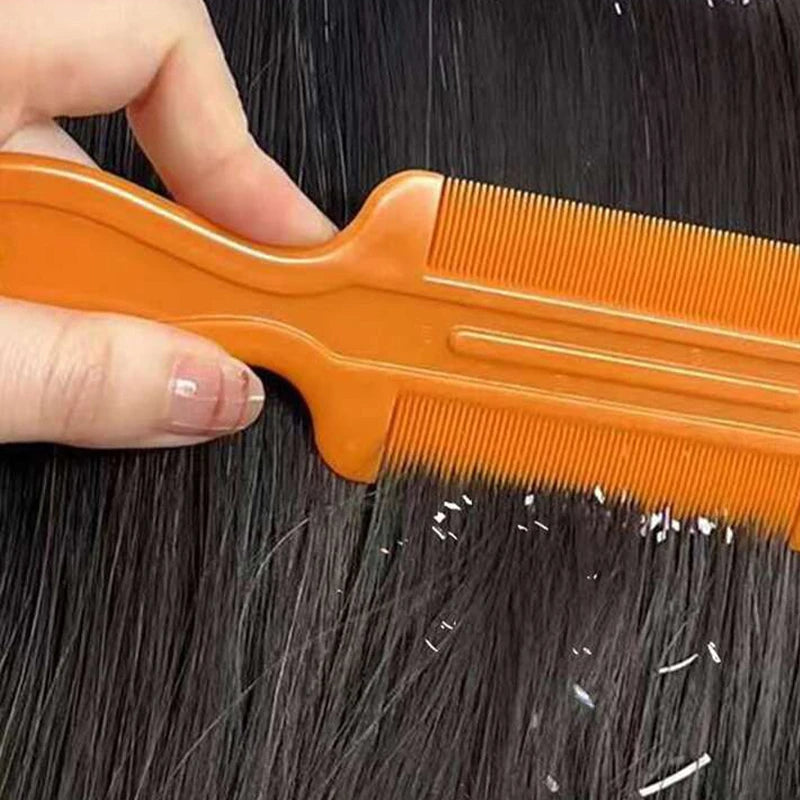 Ultra-Dense Fine-Tooth Double-Sided Comb for Hair & Scalp Care Fine Tooth Comb PLUSH