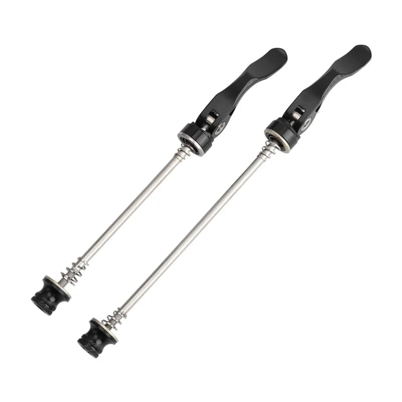 RIDERACE QR Quick Release Skewers Aluminum Alloy MTB Black Bike Quick Release Skewer PLUSH black
