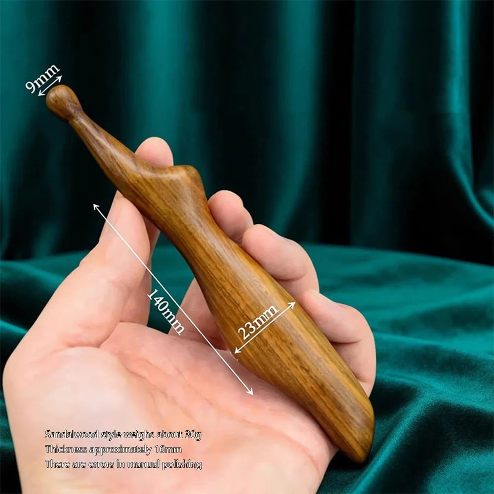 Sandalwood Acupressure Massage Stick – Body Hand & Foot Acupressure Massage Stick PLUSH