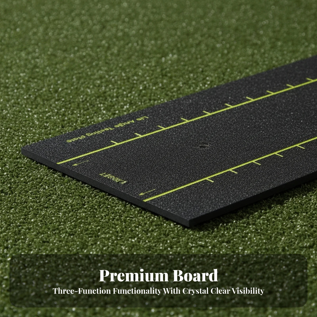 Golf Swing Angle Training Board with Alignment Lines Golf Training Aid PLUSH