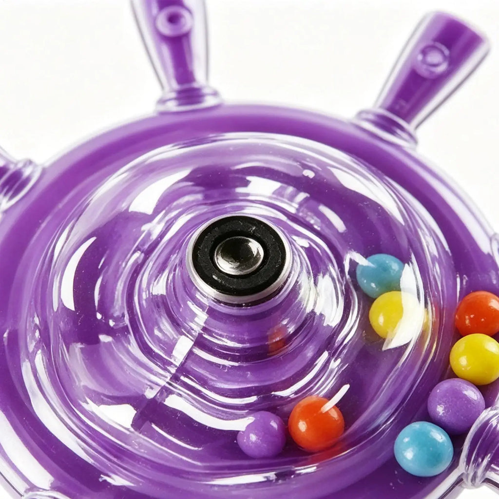 Interactive Parrot Rotating Windmill Cage Toy & Treat Dispenser Bird Cage Toy PLUSH
