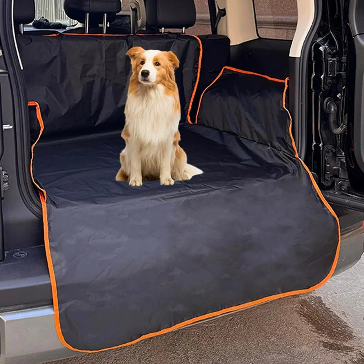 Waterproof Dog Car Seat Cover – Pet Travel Mat & Hammock Pet Car Seat Cover PLUSH