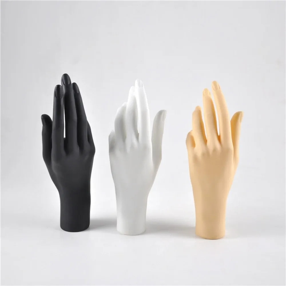 PVC Hand Model Ring & Watch Display Stand – 3 Styles Jewelry Display Stand PLUSH