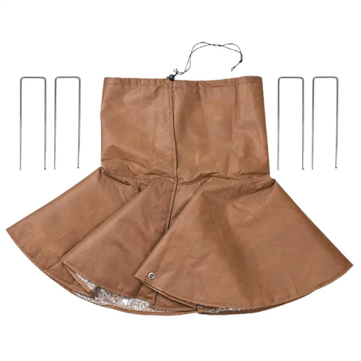 Tree Root Protector Frost Cover with Ground Nails | Winter Guard Tree Root Frost Cover PLUSH