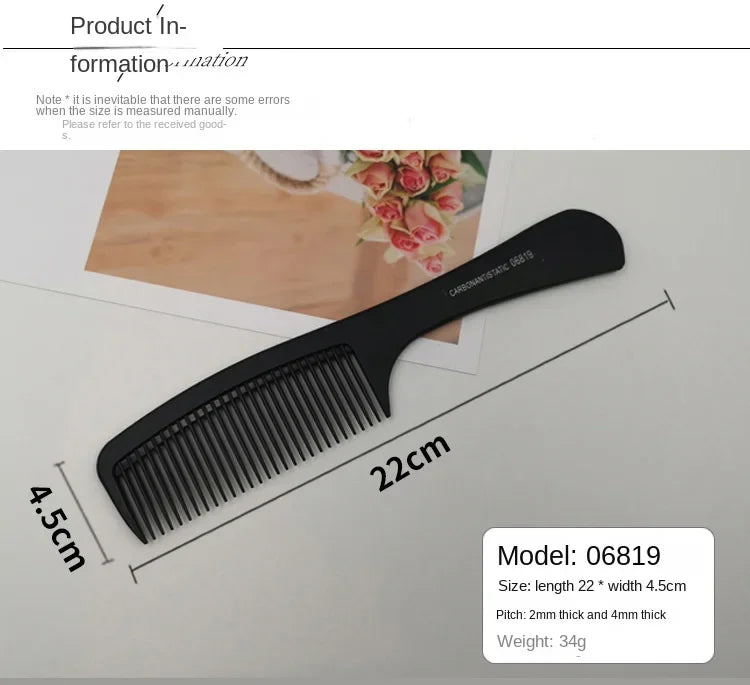 Pro Ponytail Comb – Salon Hairdressing & Styling Tool Hair Styling Comb PLUSH 06819