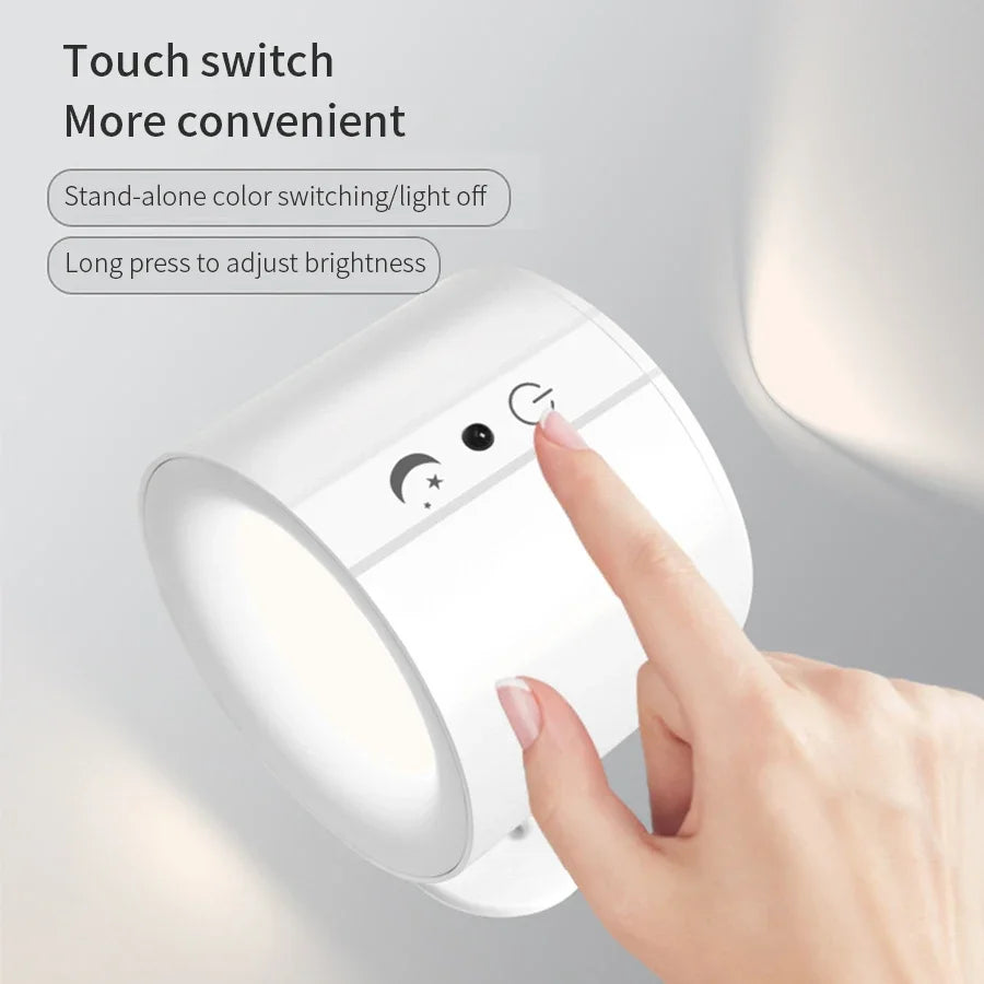 Cordless LED Wall Sconce – Rechargeable, Dimmable & Remote LED Wall Sconce PLUSH