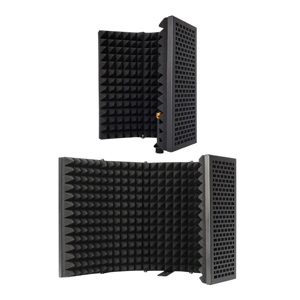 Tooyful Foldable Mic Isolation Shield – Studio Acoustic Filter Mic Isolation Shield PLUSH
