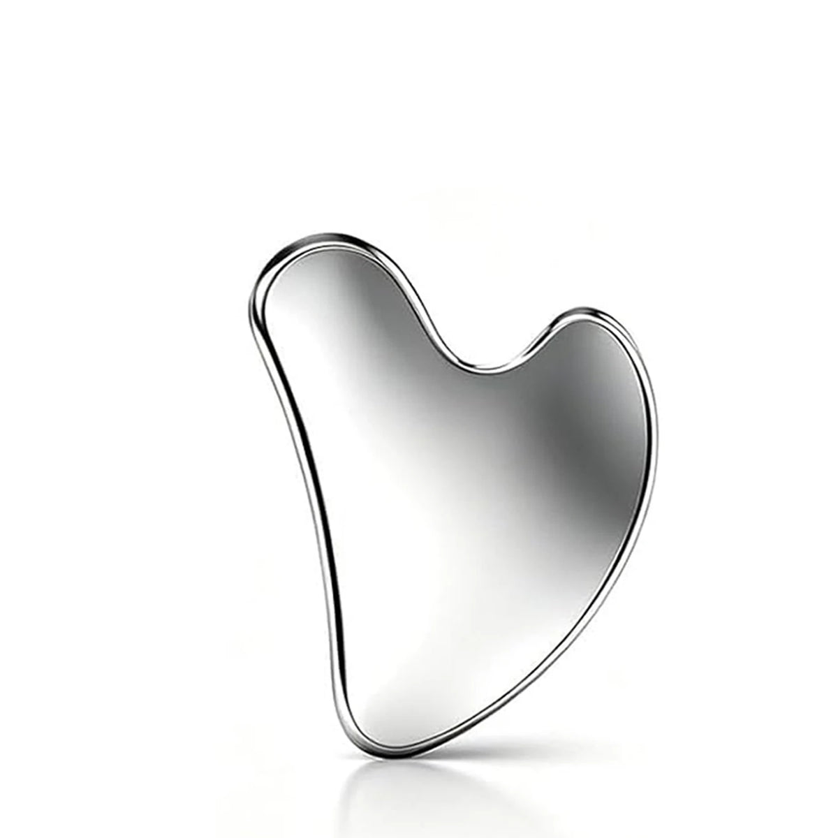 Stainless Steel Fascia Scraper & Gua Sha Massage Tool Massage Scraper Tool PLUSH 1pc Heart-shaped