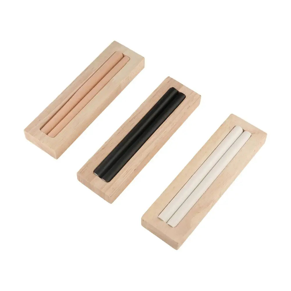Wooden Ring Holder Display Stand – 1 Slot Ring Organizer Ring Display Stand PLUSH