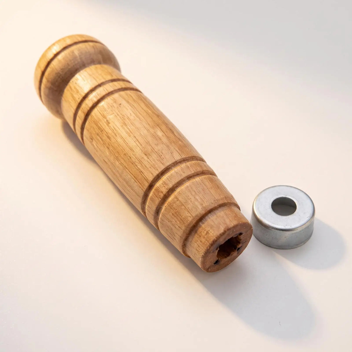Southern Hardwood Knife Handle Replacement with Mounting Hole Knife Handle Replacement PLUSH