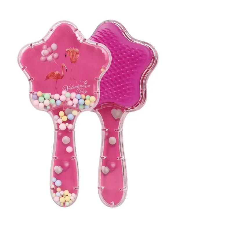 Unicorn Anti-Static Detangling Hair Brush – Salon Comb Detangling Hair Brush PLUSH 6