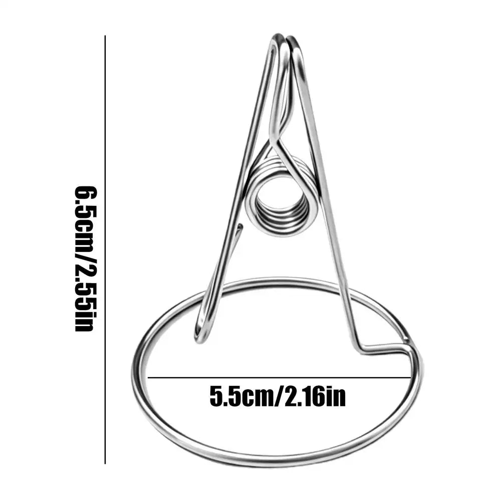 Stainless Steel Mosquito Coil Holder Clip – Camping & Outdoor Coil Holder Clip PLUSH 1PC