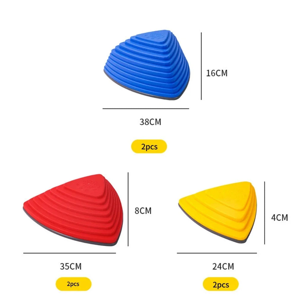 11pcs Kids Anti-Slip Stepping Stones Balance Blocks Set Kids Balance Blocks PLUSH 6-piece set