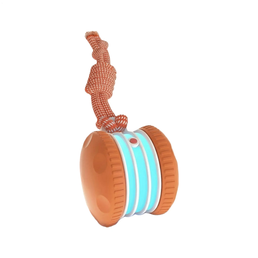 USB Rechargeable Auto-Rolling Interactive Cat Ball Toy Interactive Pet Toy PLUSH